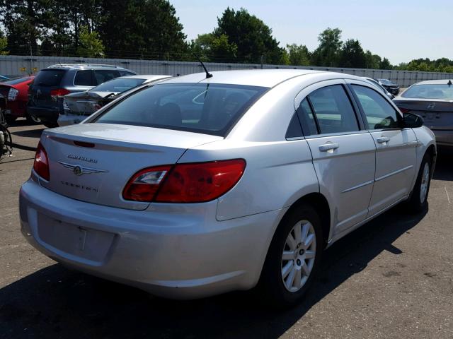 1C3LC46B19N536836 - 2009 CHRYSLER SEBRING LX GRAY photo 4