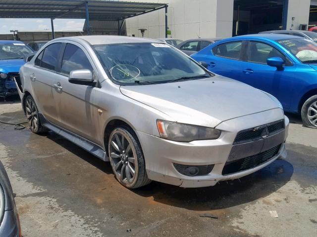 JA32U8FW3BU031373 - 2011 MITSUBISHI LANCER GTS SILVER photo 1