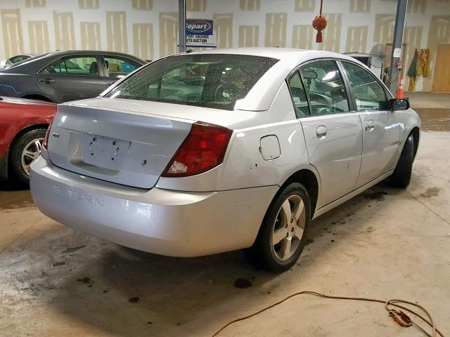 1G8AL55F36Z152505 - 2006 SATURN ION LEVEL SILVER photo 4