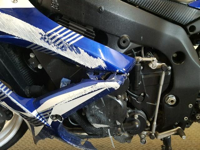 JS1GR7LA492103595 - 2009 SUZUKI GSX-R750 BLUE photo 6