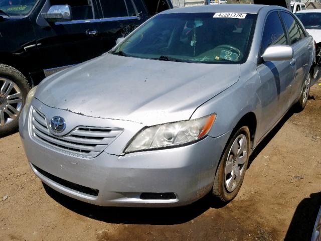 JTNBE46K873087757 - 2007 TOYOTA CAMRY NEW SILVER photo 2