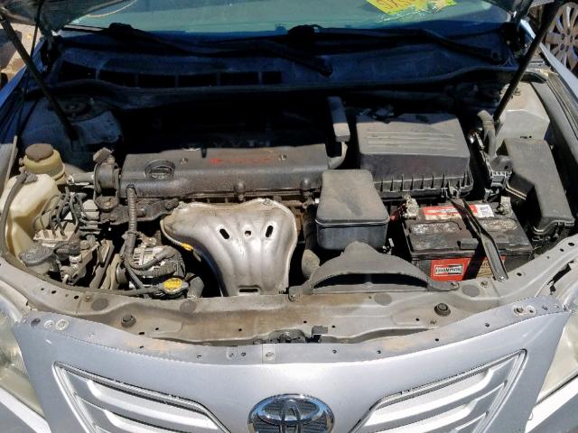 JTNBE46K873087757 - 2007 TOYOTA CAMRY NEW SILVER photo 7