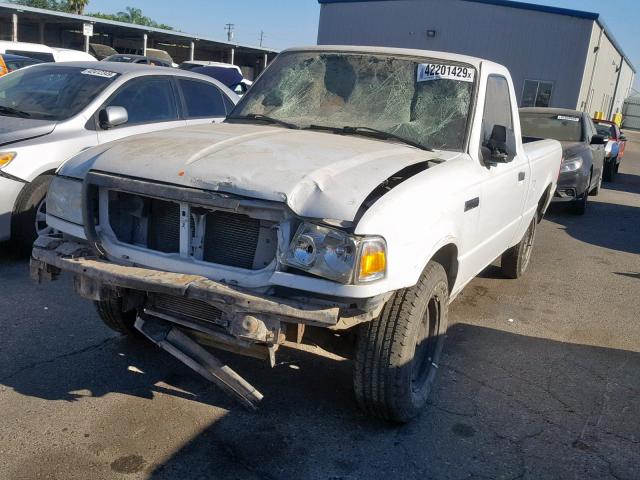 1FTKR1AD7BPA09083 - 2011 FORD RANGER WHITE photo 2