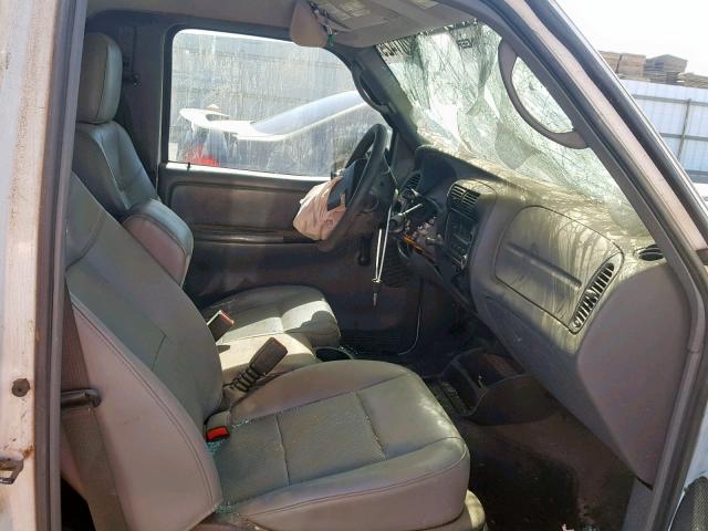 1FTKR1AD7BPA09083 - 2011 FORD RANGER WHITE photo 5