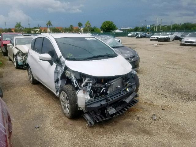 3N1CE2CP3JL362138 - 2018 NISSAN VERSA NOTE WHITE photo 1