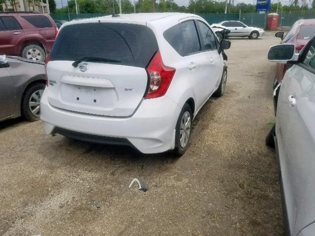 3N1CE2CP3JL362138 - 2018 NISSAN VERSA NOTE WHITE photo 4