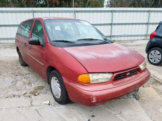 2FMZA51U0WBD57930 - 1998 FORD WINDSTAR W BURGUNDY photo 1