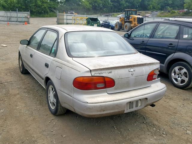 1Y1SK5286YZ424661 - 2000 CHEVROLET GEO PRIZM SILVER photo 3