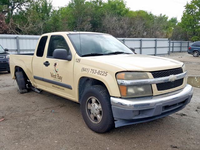 1GCCS199288156701 - 2008 CHEVROLET COLORADO CREAM photo 1