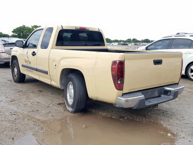 1GCCS199288156701 - 2008 CHEVROLET COLORADO CREAM photo 3