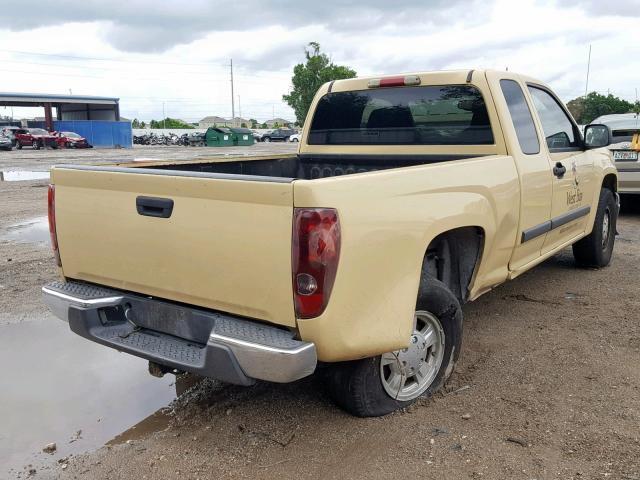 1GCCS199288156701 - 2008 CHEVROLET COLORADO CREAM photo 4