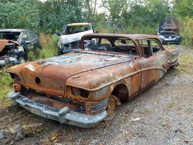 4E1044096 - 1958 BUICK SEDAN BURN photo 2