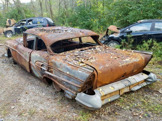 4E1044096 - 1958 BUICK SEDAN BURN photo 3