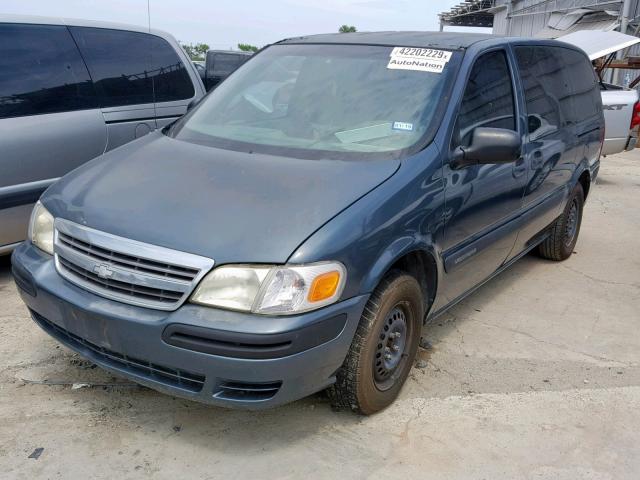 1GNDV03E65D105482 - 2005 CHEVROLET VENTURE BLUE photo 2