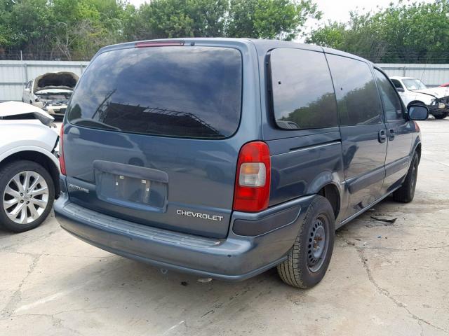 1GNDV03E65D105482 - 2005 CHEVROLET VENTURE BLUE photo 4