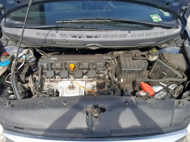 2HGFA16619H531601 - 2009 HONDA CIVIC LX-S ლურჯი ფოტო 7