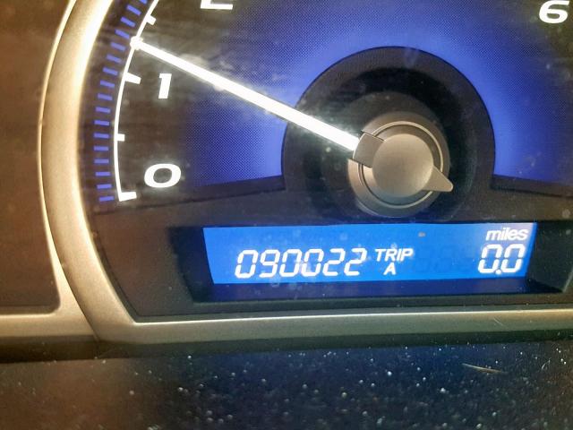 2HGFA16619H531601 - 2009 HONDA CIVIC LX-S ლურჯი ფოტო 8