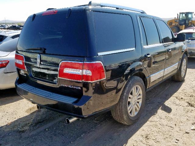 5LMJJ2J55CEL00818 - 2012 LINCOLN NAVIGATOR BLACK photo 4