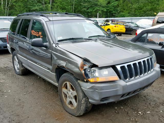 1J4GW48N2YC225559 - 2000 JEEP GRAND CHER GRAY photo 1