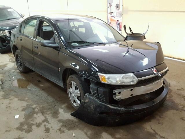 1G8AZ52F64Z102892 - 2004 SATURN ION LEVEL BLACK photo 1