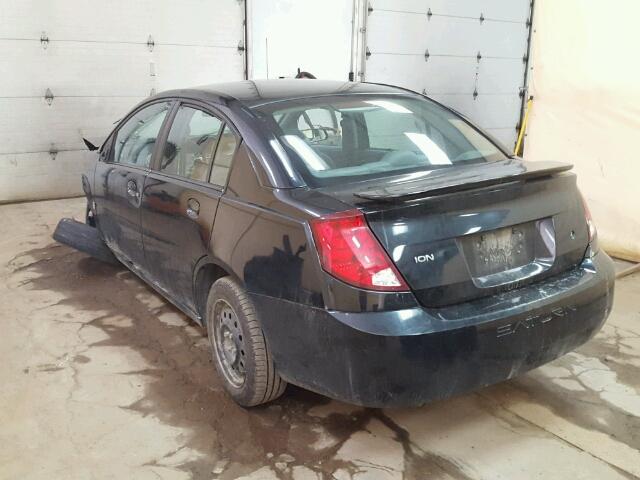 1G8AZ52F64Z102892 - 2004 SATURN ION LEVEL BLACK photo 3