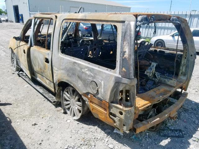 5LMFL28587LJ18098 - 2007 LINCOLN NAVIGATOR დამწვარი ფოტო 3