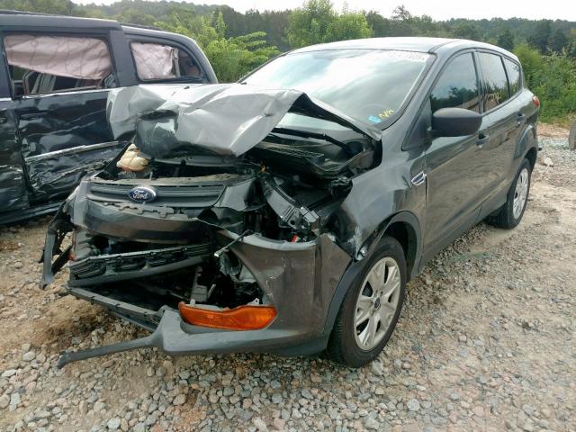 1FMCU0F72FUC55509 - 2015 FORD ESCAPE S GRAY photo 2