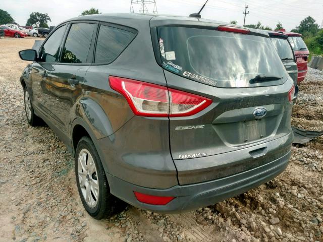 1FMCU0F72FUC55509 - 2015 FORD ESCAPE S GRAY photo 3