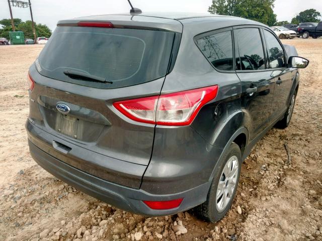 1FMCU0F72FUC55509 - 2015 FORD ESCAPE S GRAY photo 4