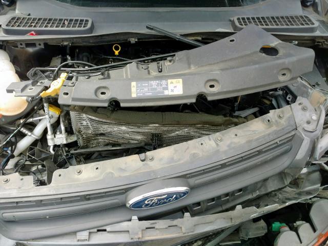 1FMCU0F72FUC55509 - 2015 FORD ESCAPE S GRAY photo 7