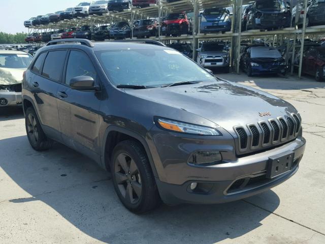 1C4PJMCS6HW565605 - 2017 JEEP CHEROKEE L CHARCOAL photo 1