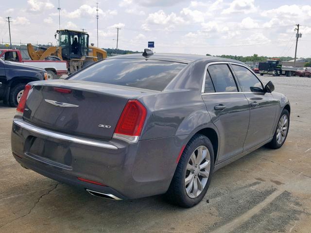 2C3CCARG4FH736667 - 2015 CHRYSLER 300 LIMITE GRAY photo 4