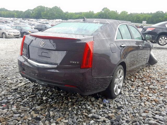 1G6AG5RXXE0122999 - 2014 CADILLAC ATS PURPLE photo 4