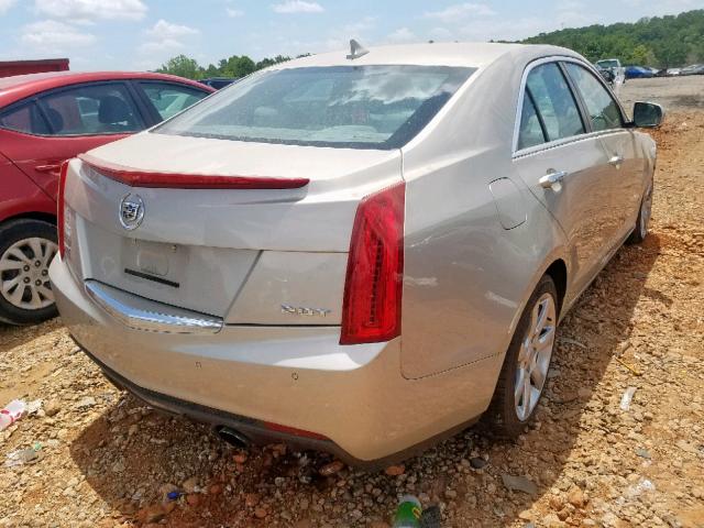 1G6AB5RX4E0171436 - 2014 CADILLAC ATS LUXURY BROWN photo 4