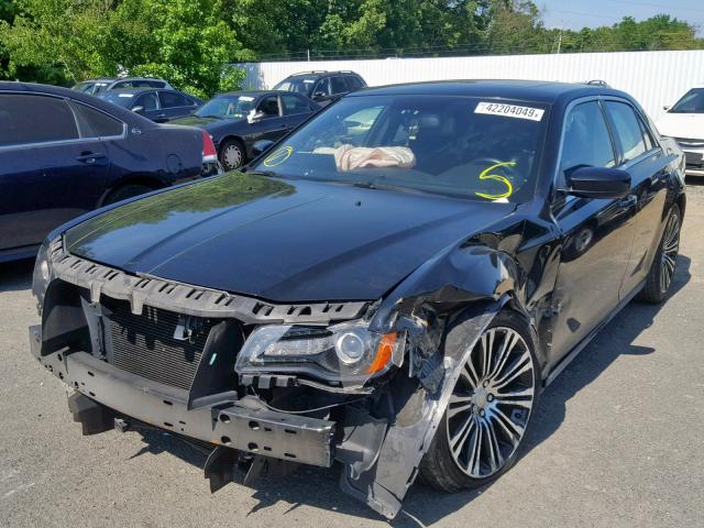 2C3CCABG7DH593902 - 2013 CHRYSLER 300 S BLACK photo 2