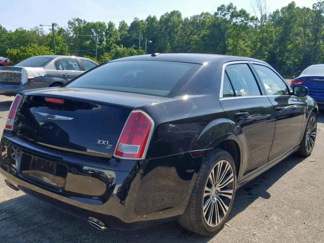 2C3CCABG7DH593902 - 2013 CHRYSLER 300 S BLACK photo 4