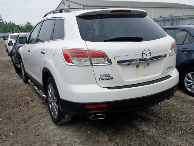 JM3TB38YX70107643 - 2007 MAZDA CX-9 WHITE photo 3