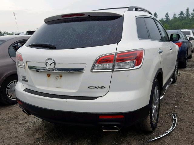 JM3TB38YX70107643 - 2007 MAZDA CX-9 WHITE photo 4