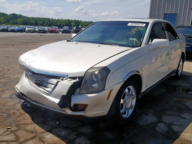 1G6DP577560167074 - 2006 CADILLAC CTS HI FEA WHITE photo 2