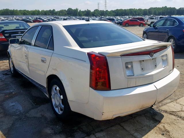 1G6DP577560167074 - 2006 CADILLAC CTS HI FEA WHITE photo 3