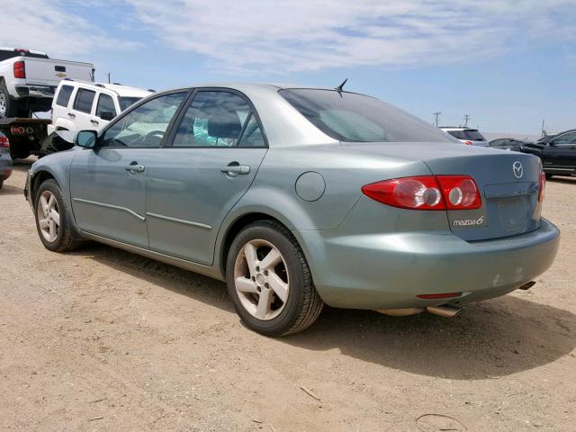 1YVFP80C945N48970 - 2004 MAZDA 6 I GREEN photo 3