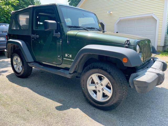 1J4FA24158L508247 - 2008 JEEP WRANGLER X GREEN photo 8