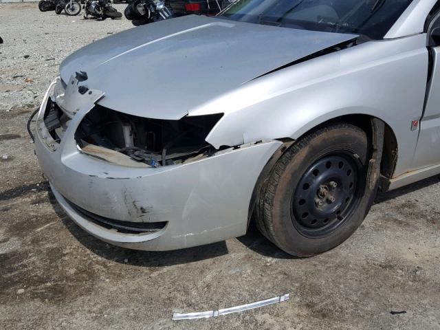 1G8AJ55F07Z188076 - 2007 SATURN ION LEVEL GRAY photo 10