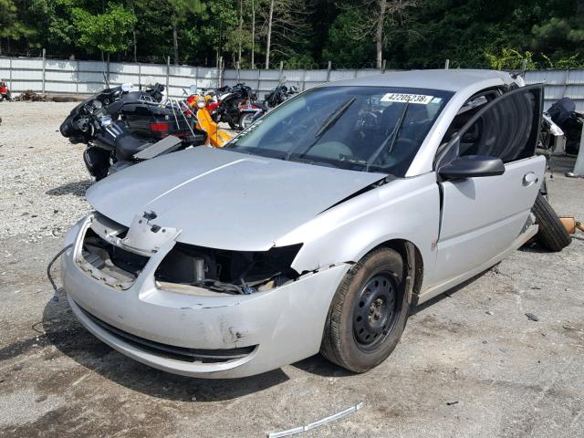 1G8AJ55F07Z188076 - 2007 SATURN ION LEVEL GRAY photo 2