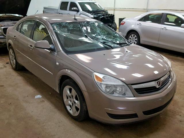 1G8ZS57B18F257189 - 2008 SATURN AURA XE BROWN photo 1