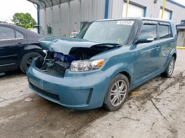 JTLKE50E081024313 - 2008 TOYOTA SCION XB 蓝色 照片 2