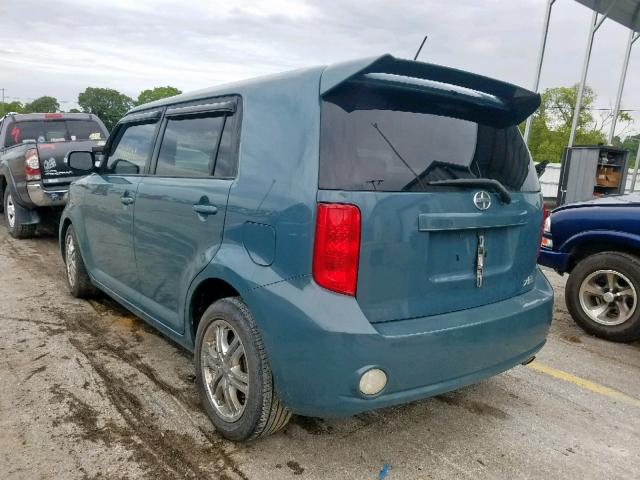 JTLKE50E081024313 - 2008 TOYOTA SCION XB 蓝色 照片 3