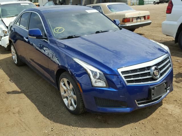 1G6AH5S30D0101386 - 2013 CADILLAC ATS LUXURY BLUE photo 1