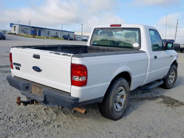 1FTKR1AD0BPA48629 - 2011 FORD RANGER WHITE photo 4