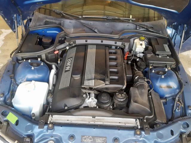 WBACH9343YLF88432 - 2000 BMW Z3 2.3 BLUE photo 7